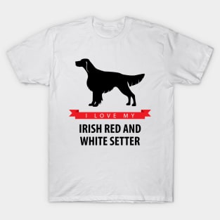 I Love My Irish Red and White Setter T-Shirt